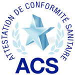 ACS Attestation logo of Conformite Sanitaire